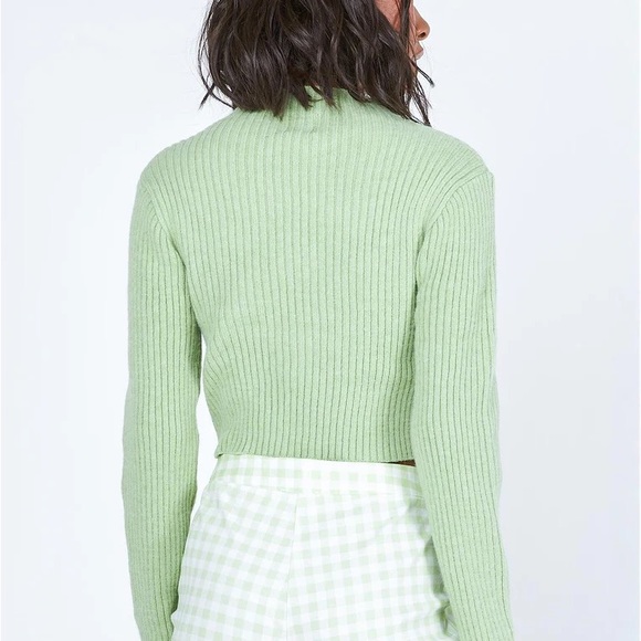 NWT Princess Polly Halia Green Sweater - Picture 3 of 6
